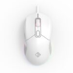 Cosmic Byte Firestorm RGB Wired Gaming Mouse, White