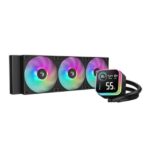 Deepcool LQ360 AIO Digital Display 360 mm Liquid Cooler – Black