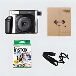 Fujifilm Instax Wide 300 Starter Kit- Black
