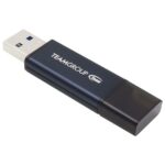 TeamGroup C211 USB 3.2 Gen1 128GB Flash Drive, Black - (TC2113128GL01)