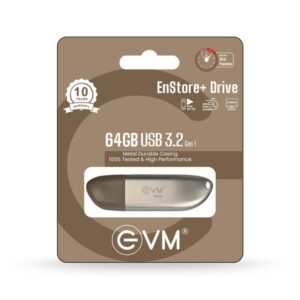 EVM EnStore 64GB Metal USB 3.2 Pendrive