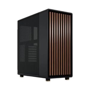 Fractal Design North Charcoal Black TG Dark (ATX) Mid Tower Cabinet, Black