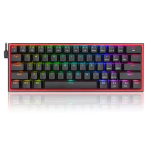 Redragon K617 Fizz Keyboard Black Colour