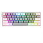 Redragon K617 Fizz Keyboard Grey/White Colour