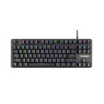 Cosmic Byte CB-GK-16 Firefly Per-Key RGB TKL Mechanical Keyboard with Swappable Outemu Blue Switch, Macros, Software (Black)