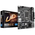 Gigabyte H610M K V2 Intel Motherboard Supports Intel 12th, 13th & 14th Gen Processors