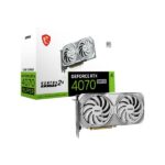 MSI RTX 4070 Super Ventus 2X White OC 12GB Graphics Card