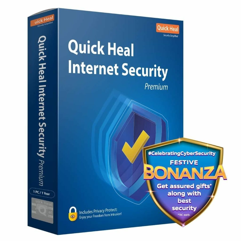 QuickHeal Internet Security Premium 10PC / 1 Years