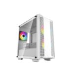 DeepCool CC360 WH ARGB M-ATX Airflow Case, White