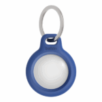 Belkin AirTag Holder with Key Ring, Blue