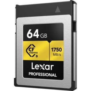 Lexar 64GB Professional CFexpress Type B Memory Card