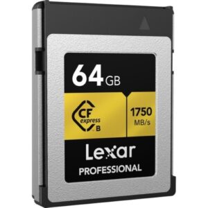 Lexar 64GB Professional CFexpress Type B Memory Card