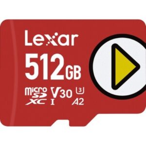 Lexar 512GB PLAY microSDXC UHS-I Memory Card