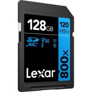 Lexar Professional 800X SDXC UHS-I U3 V30