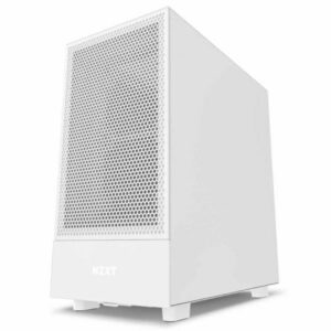 NZXT H-Series H5 Flow Edition ATX Mid Tower CABINET(WHITE)