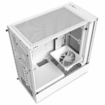 NZXT H-Series H5 Flow Edition ATX Mid Tower CABINET(WHITE)