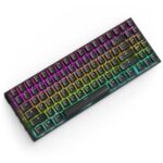 NZXT Function 2 MiniTKL Compact Tenkeyless Optical Gaming Keyboard, Black