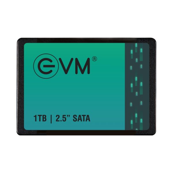 EVM 1TB SSD - 2.5 Inch SATA Solid-State Drive - Faster Boot-Up and Load Times with Read Speeds up to 550MB/s & Write Speeds up to 500MB/s