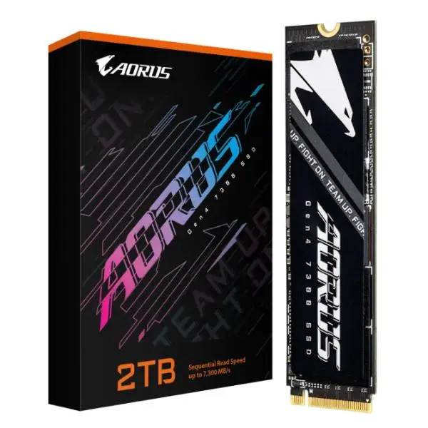 Gigabyte-Aorus-7300 Gigabyte AORUS 7300 2TB M.2 NVMe Gen4 SSD (AG4732TB) - Image 1