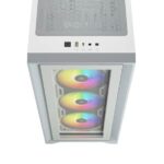 Corsair 4000X RGB Cabinet (White) - Image 2