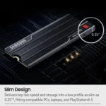 Samsung 9100 PRO 1TB Gen5 M.2 NVME SSD With Heatsink - Image 5