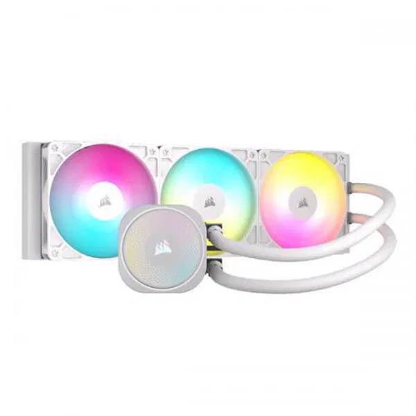 Corsair-Nautilus-360-RS-ARGB-CPU-Liquid-Cooler-White-1 Corsair Nautilus 360 RS ARGB CPU Liquid Cooler (White)