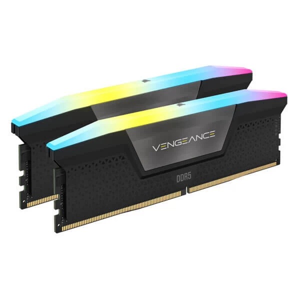 Corsair-Vengeance-RGB-Series-32GB-16GBx2-DDR5-7200MHz-Desktop-RAM (1) Corsair Vengeance RGB Series 32GB (16GBx2) DDR5 7200MHz Desktop RAM