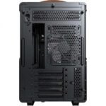 MONTECH Heritage PRO mATX Compact Leather Gaming Chassis with Signature Handle Design (Black) - Image 3