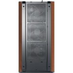 MONTECH Heritage PRO mATX Compact Leather Gaming Chassis with Signature Handle Design (Black)