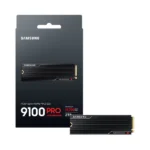 Samsung 9100 PRO 1TB Gen5 M.2 NVME SSD With Heatsink