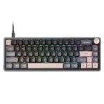 RK ROYAL KLUDGE R65 Phantom Wired Gaming Keyboard Brown Switch