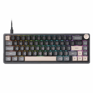 RK ROYAL KLUDGE R65 Phantom Wired Gaming Keyboard Brown Switch