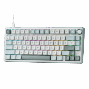 RK ROYAL KLUDGE R75 Skycyan Mechanical Keyboard Silver Switch