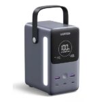UGREEN 300W 48000mAh Portable Charger Power Bank with Smart Digital Display, Lighting and SOS Mode, 153Wh 5 Ports USB C Battery Pack for Outdoor Camping and Home Backup for Laptop and More