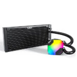 Montech HyperFlow ARGB 240 CPU Liquid Cooler (Black) - Image 4
