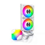 Montech HyperFlow ARGB 240 CPU Liquid Cooler (White) - Image 3