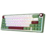 RK ROYAL KLUDGE R65 Green Sand Wired Gaming Keyboard Chartreuse Switch - Image 2