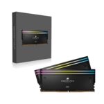 CORSAIR Dominator Titanium RGB 96GB (2x48GB) DDR5 6600MHz CL32 RAM (Black)