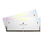 Corsair Dominator Titanium RGB DDR5 64GB (32GBx2) 6000MHz RAM (White)