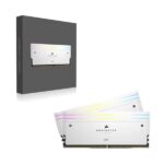 Corsair Dominator Titanium RGB DDR5 64GB (32GBx2) 6000MHz RAM (White)