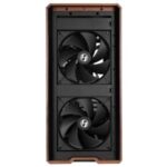 Lian Li LANCOOL 217 Genuine Walnut Wood Mid-Tower ATX PC Case (Black) - Image 4