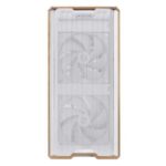 Lian Li LANCOOL 217 Genuine Walnut Wood Mid-Tower ATX PC Case (White) - Image 3