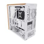 Lian Li LANCOOL 217 Genuine Walnut Wood Mid-Tower ATX PC Case (White) - Image 2