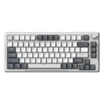 RK ROYAL KLUDGE H81 Hot Swappable Mechanical Keyboard White Night Brown Switch