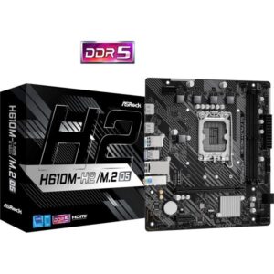 Asrock H610M-H2/M.2 D5 DDR5 Motherboard