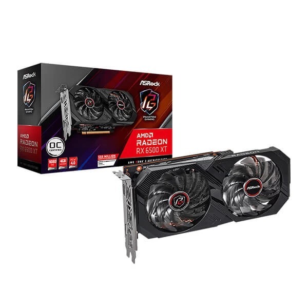ASRock-RX-6500-XT-Phantom-Gaming ASRock RX 6500 XT Phantom Gaming D OC ASRock-RX-6500-XT-Phantom-Gaming-D-OC-Variety-Infotech (IMG Variety Infotech)