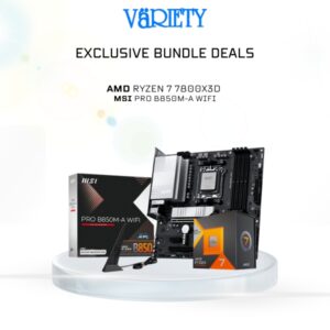 VI AMD 7000 Series Bundle 5 (Ryzen 7 7800X3D + MSI Pro B850M-A WIFI)
