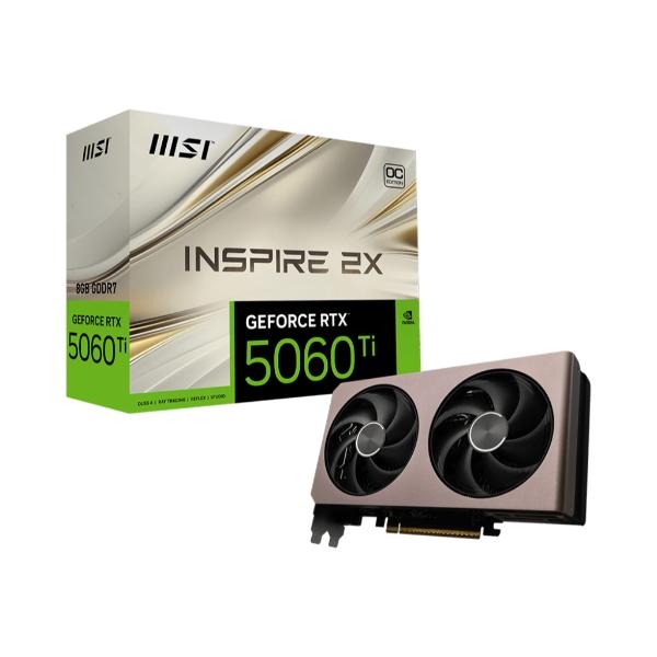 1024-5 MSI RTX 5060 Ti 8G Inspire 2X OC MSI RTX 5060 Ti 8G-Inspire-2X-OC-Variety-Infotech (IMG Variety Infotech)
