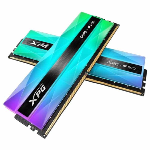 Adata LANCER NEON RGB 32GB (16GB x 2) DDR5 6000Mhz CL30 Memory (Silver Grey) Adata LANCER NEON RGB 32GB (16GB x 2) DDR5 6000Mhz CL30 Memory (Silver Grey)