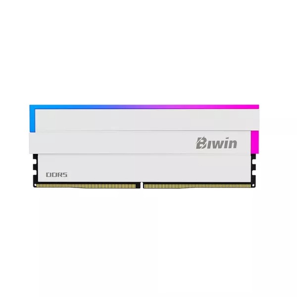 Biwin DV100 DDR5-6000 16×2 32GB 白 RGB 新品 Buy Biwin White Opal DW100 DDR5 RGB RAM 32GB (16GBx2) 7200MHz CL34